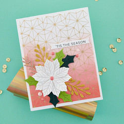 Spellbinders Glimmer Hot Foil -kuviolevy Glimmer Monoline Stars