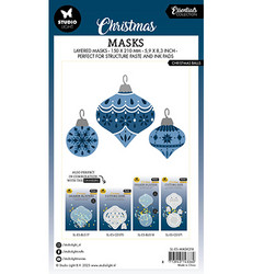 Studio Light Christmas Essential -sapluuna Christmas Balls