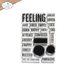 Elizabeth Craft Designs leimasin Feelings