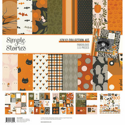 Simple Stories FaBOOlous -paperipakkaus, 12