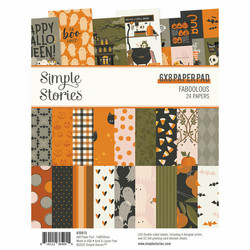 Simple Stories FaBOOlous -paperipakkaus, 6