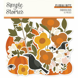 Simple Stories FaBOOlous, Floral Pieces, leikekuvat