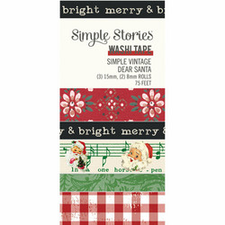 Simple Stories Simple Vintage Dear Santa -washiteipit