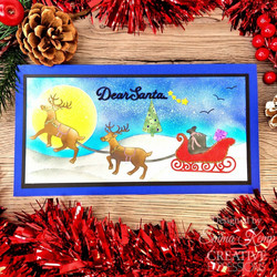 Creative Expressions stanssi Santa's Sleigh