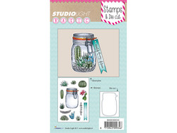 Studio Light Basic leimasin- ja stanssisetti Garden In a Jar