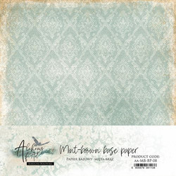 Alchemy of Art paperipakkaus Mint-Brown Base Paper, 8