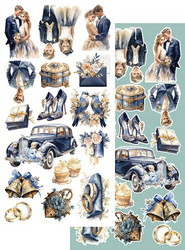 Alchemy of Art paperipakkaus In Frosty Colors, Wedding Day, 6