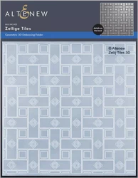 Altenew 3D kohokuviointikansio Zellige Tiles