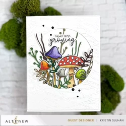Altenew Mushroom Greetings -leimasin