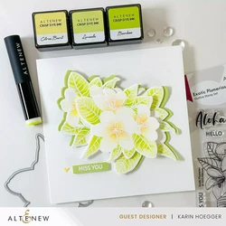 Altenew Exotic Plumerias -stanssi
