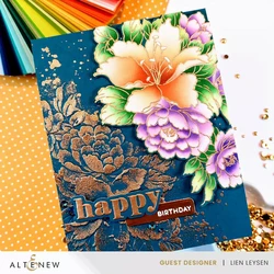 Altenew Bold Bouquet Flowers -stanssi