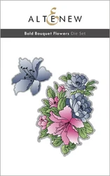 Altenew Bold Bouquet Flowers -stanssi