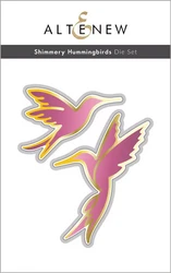 Altenew Shimmery Hummingbirds -stanssi