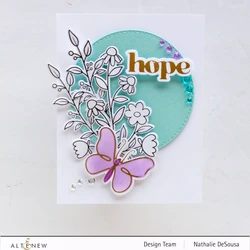 Altenew Shimmery Butterflies Hot Foil -kuviolevy