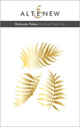 Altenew Delicate Palms Hot Foil -kuviolevy
