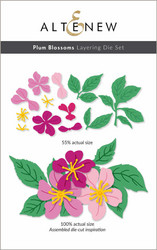 Altenew Plum Blossoms -stanssi
