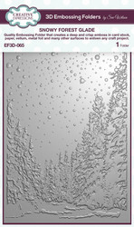 Creative Expressions 3D kohokuviointikansio Snowy Forest Glade