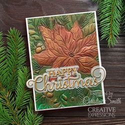 Creative Expressions sapluuna Poinsettia Bliss
