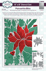 Creative Expressions sapluuna Poinsettia Bliss