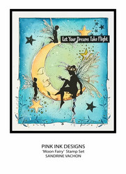 Pink Ink Designs leimasin Moon Fairy