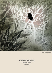 Creative Expressions Katkin Krafts sapluuna Branches