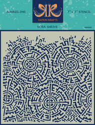 Creative Expressions Katkin Krafts sapluuna A-maze-ing