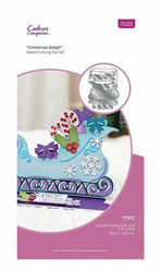 Crafter's Companion 3-in-1 Create-a-Card stanssi Christmas Sleigh