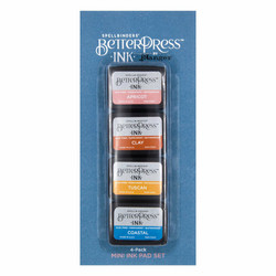 Spellbinders BetterPress -mustetyynyt Desert Sunset