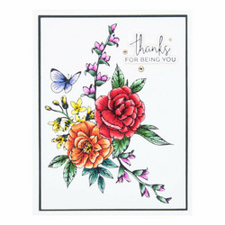 Spellbinders Press Plate A Little Message Sentiments -levy & stanssisetti
