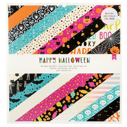 American Crafts paperipakkaus Happy Halloween with Holographic Foil, 12