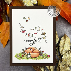 Hero Arts leimasin- ja stanssisetti Fall Fox