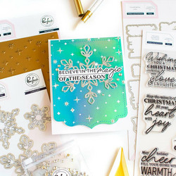 Pinkfresh Studio Hot Foil -kuviolevy Sparkle & Shine