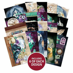 Hunkydory The Little Book of Wizardy -korttikuvat