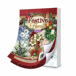 Hunkydory The Little Book of Festive Florals -korttikuvat
