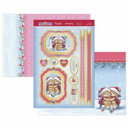 Hunkydory Festive Friends Luxury Topper -pakkaus, Love You Beary Much!