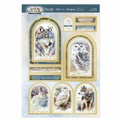 Hunkydory Winter Woodland Luxury Topper -pakkaus, A Winter Wonderland