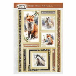 Hunkydory Winter Woodland Luxury Topper -pakkaus, Woodland Wonders