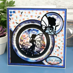 Hunkydory Moonlight Fairies Inserts & Papers -paperit