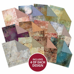 Hunkydory Duo Design paperipakkaus Delightfully Distressed & Colourful Kraft, 8