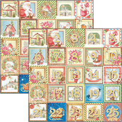 Ciao Bella Patterns Pad paperipakkaus Dear Santa, 12