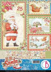 Ciao Bella Creative Pad paperipakkaus Dear Santa, A4