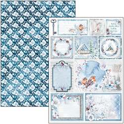 Ciao Bella Creative Pad paperipakkaus Winter Journey, A4