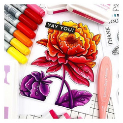 Alex Syberia Designs leimasin Hello Lovely