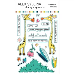 Alex Syberia Designs stanssi Giraffe-ic Friends