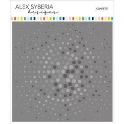 Alex Syberia Designs Confetti -sapluuna