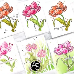 Alex Syberia Designs leimasin Tulips Treasure