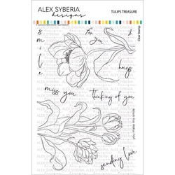 Alex Syberia Designs leimasin Tulips Treasure
