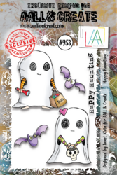 Aall & Create leimasin Happy Haunting