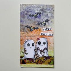 Aall & Create leimasin Happy Haunting