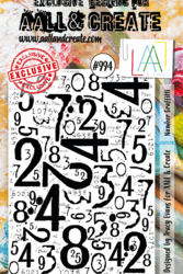 Aall & Create leimasin Number Gaffitti